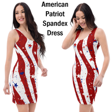 american-spirit-flag-patriotic-clothing-spandex-bodycon-dress-red-stripes-white-stripes-blue-stars-red-stars-white-stars-front--left-front-right-view