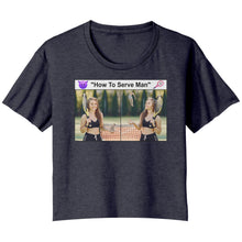 empower-her-flowy-crop-t-shirt-humorous-meme-how-to-serve-man-heather-navy-front-mockup