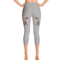 Our best viral leggings gray woman power black letters