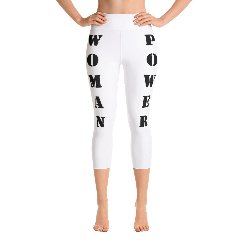 LLG Motto: DREAM. All-Over Print Yoga Capri Leggings, 3 styles, 2 colors w.  Logo & Signature. — Ladies' Life Guide