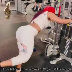 LiL.Precious VIRAL Woman Power Leggings Glute Workout VIDEO