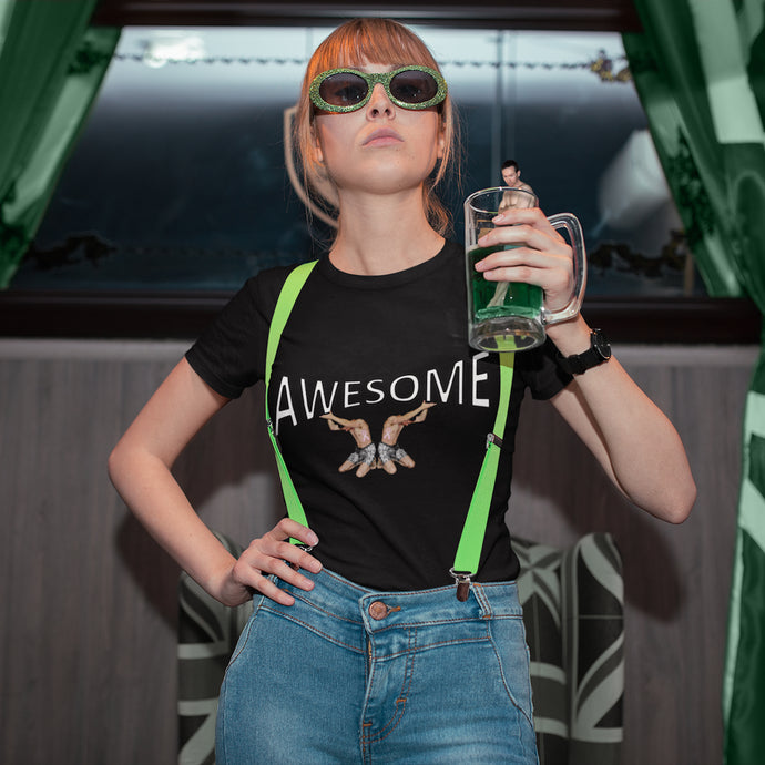 Awesome Womens Shirt Blog - Tiny Men Lift Awesome on Your Chest