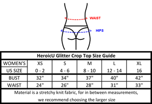 HeroicU-Glitter-Croptop-Size-Guide