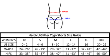 HeroicU-Glitter-Yoga-Shorts-Size-Guide