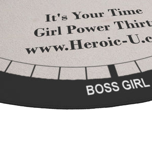 Round Area Rug Photo - Its Girl Power Thirty