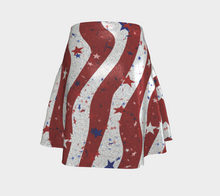 best-heroicu-glitter-flare-skirt-mid-thigh-above-the-knee-usa-patriotic-red-white-blue-back-view