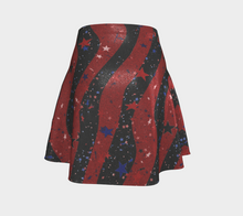 best-heroicu-glitter-flare-skirt-mid-thigh-above-the-knee-usa-patriotic-red-white-blue-dark-back-view