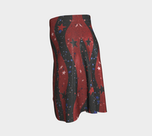 best-heroicu-glitter-flare-skirt-mid-thigh-above-the-knee-usa-patriotic-red-white-blue-dark-left-view