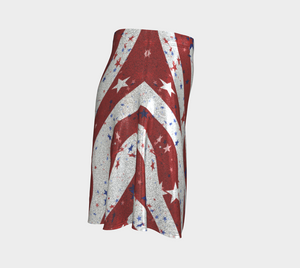 best-heroicu-glitter-flare-skirt-mid-thigh-above-the-knee-usa-patriotic-red-white-blue-right-view