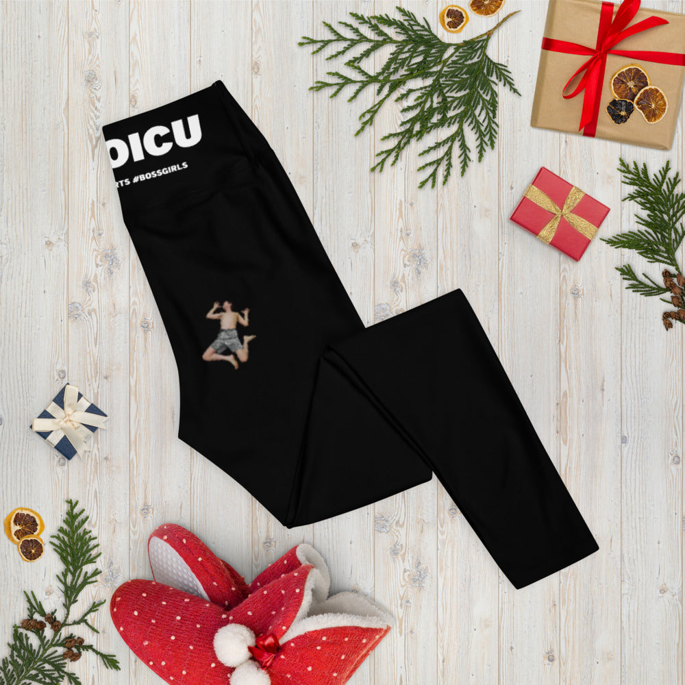 Best Womens Leggings - with a Tiny Flat Man on Your Butt – HEROICU