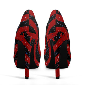 breathtaking-patriotic-american-flag-inspired-platform-pumps-red-stripe-black-stripe-5-inch-heels-back-view