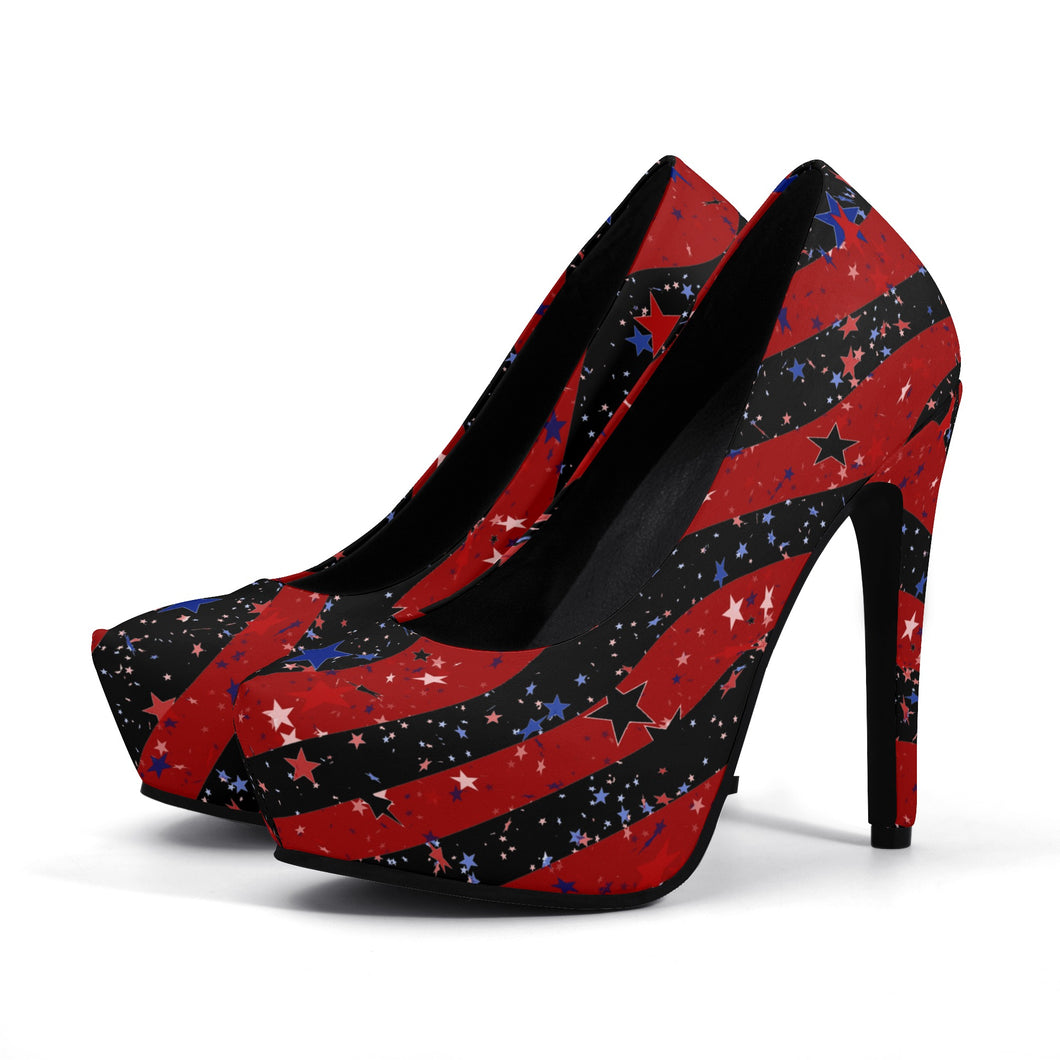 breathtaking-patriotic-american-flag-inspired-platform-pumps-red-stripe-black-stripe-5-inch-heels-oblique-view