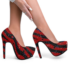    breathtaking-patriotic-american-flag-inspired-platform-pumps-red-stripe-black-stripe-5-inch-heels-right-view