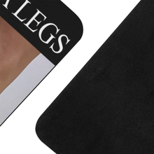 Close up of custom luxury yoga pat image and rubber surface backing