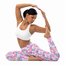     heroicu-best-womens-pink-cartoon-unicorn-all-over-print-yoga-leggings-yoga-pose-side-view