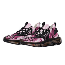    pink-flaming-skull-flaming-wheels-best-womens-react-heel-running-shoes-comfort-style-oblique-view-heroicu-brand