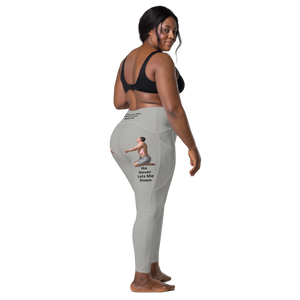 plus-size-woman-viral-gray-high-waist-crossover-leggings-back-right-side-view