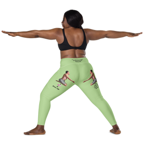 plus-size-woman-viral-pale-green-high-waist-crossover-leggings-back-view