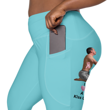 plus-size-woman-viral-robin-egg-blue-high-waist-crossover-leggings-pocket-side-view