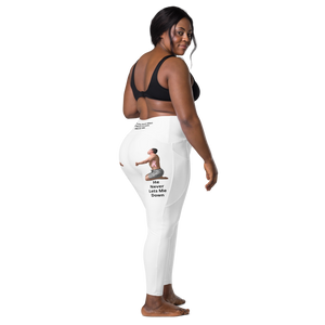 plus-size-woman-viral-white-high-waist-crossover-leggings-back-right-side-view