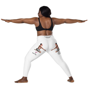 plus-size-woman-viral-white-high-waist-crossover-leggings-back-view