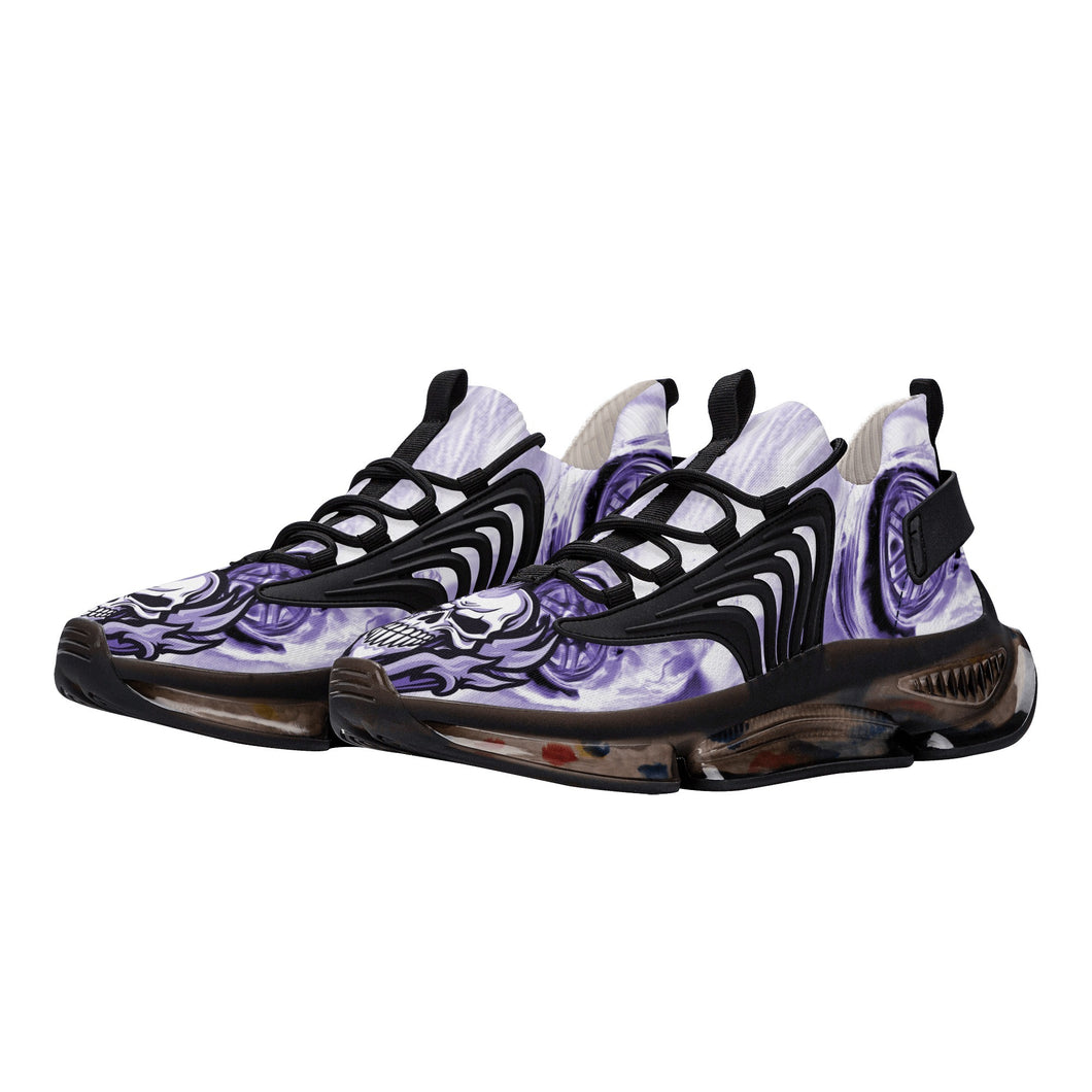    purple-flaming-skull-flaming-wheels-best-womens-react-heel-running-shoes-comfort-style-oblique-view-heroicu-brand