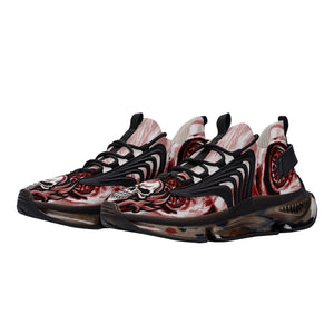    red-flaming-skull-flaming-wheels-best-womens-react-heel-running-shoes-comfort-style-oblique-view-heroicu-brand