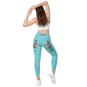 thin-woman-viral-robin-egg-blue-high-waist-crossover-leggings-back-view