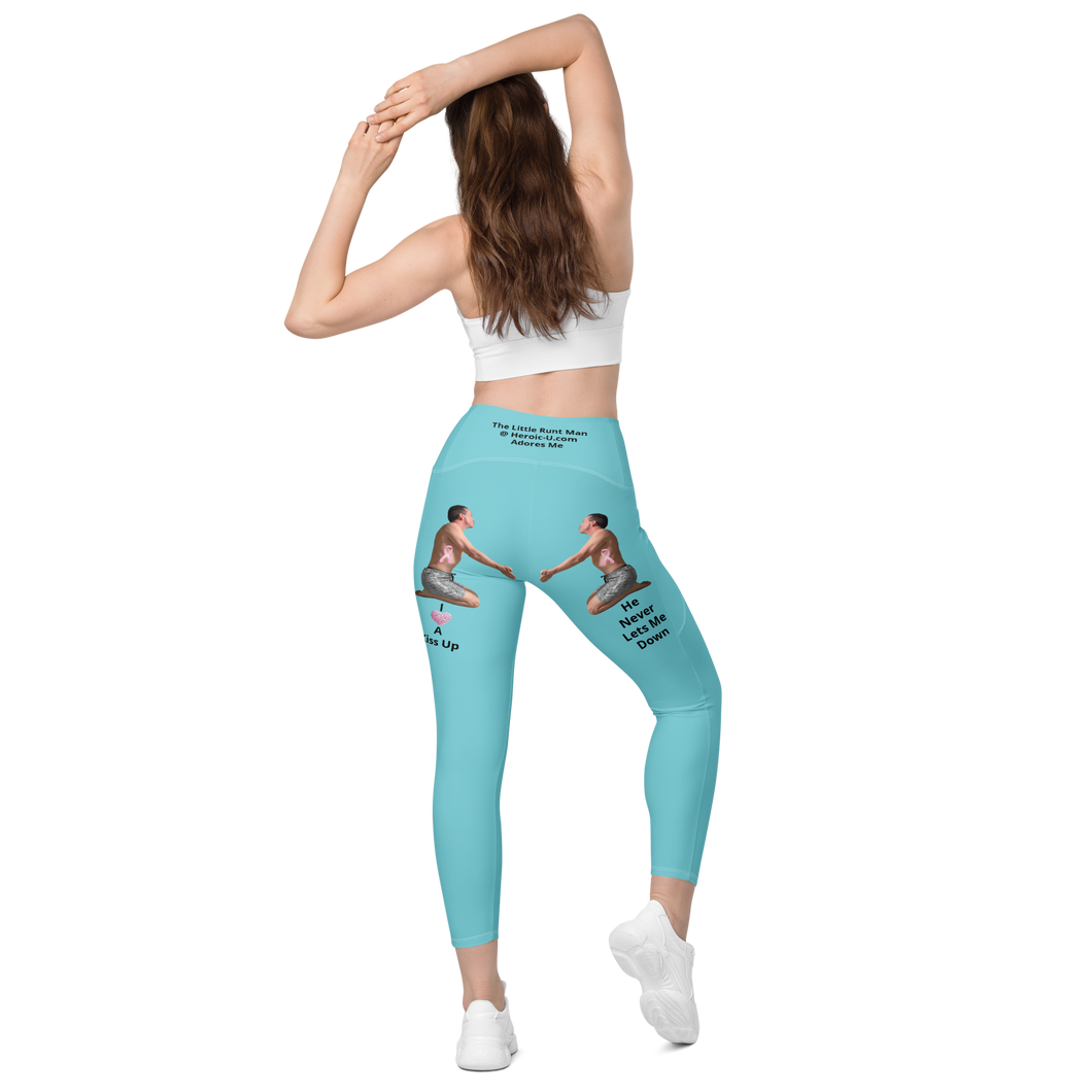 thin-woman-viral-robin-egg-blue-high-waist-crossover-leggings-back-view