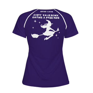 womens-best-purple-halloween-shirt-every-calm-down-earns-a-free-ride-witch-on-broom-tiny-little-runt-man-on-broom-angry-monster-letters-back-view