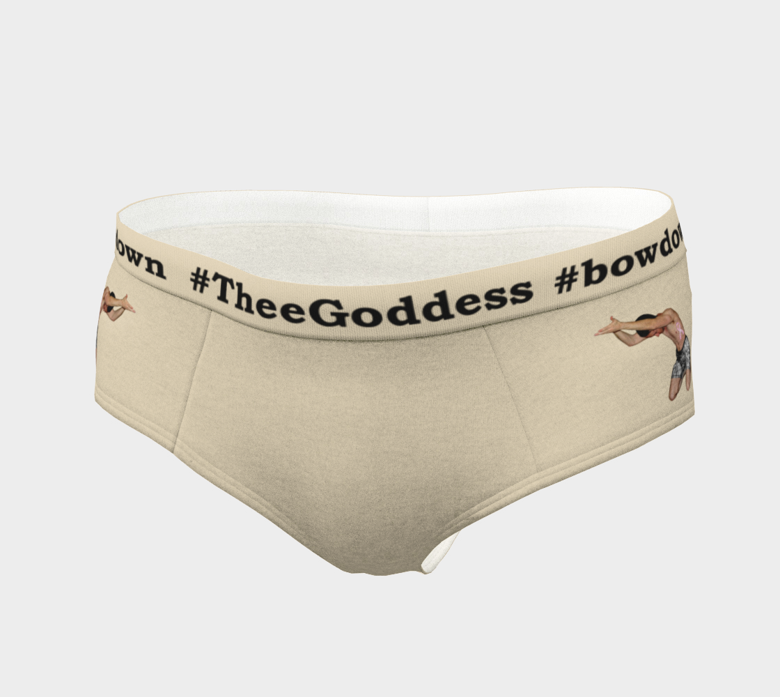 TheeGoddess Bowdown Irule Underwear (BEIGE)