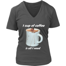 Women's Coffee Shirt - Drowning in coffee