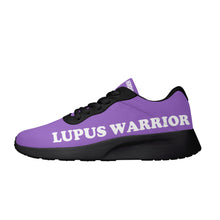 lupus warrior purple womens best air mesh running shoes outside view black sole and trim