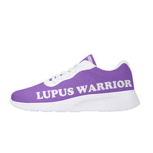 lupus warrior purple womens best air mesh running shoes outside view white sole and trim