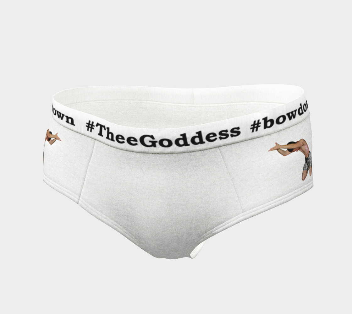 TheeGoddess Bowdown Irule Underwear (WHITE)