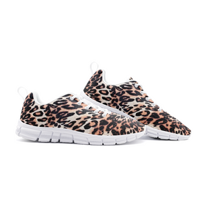 best womens running shoes lifting shoes leopard pattern print shoes view 1