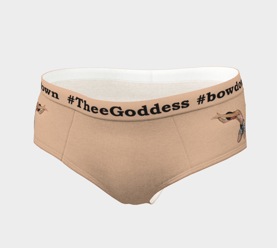 TheeGoddess Bowdown Irule Underwear (NUDE)