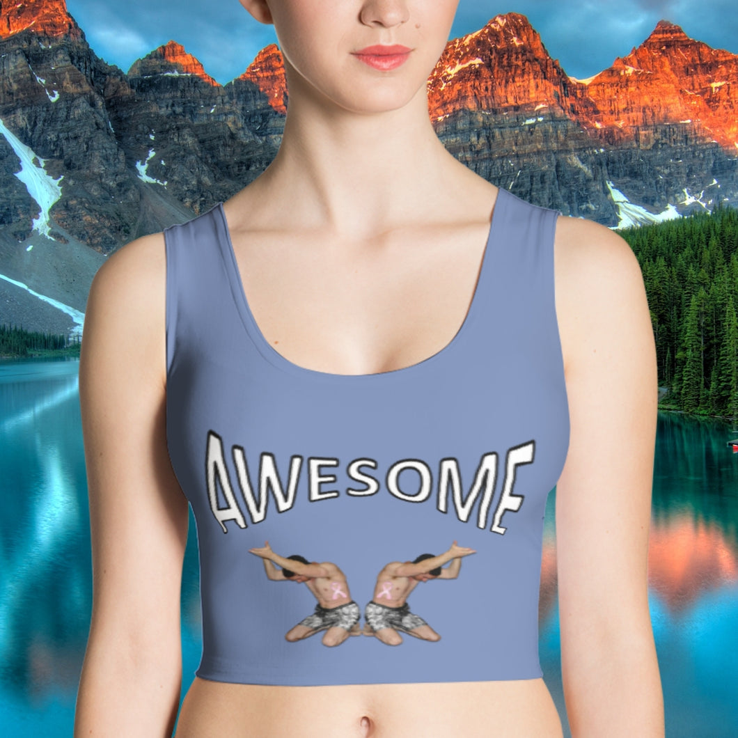 croptop, crop top, awesome, heroicu, front with background, blue gray