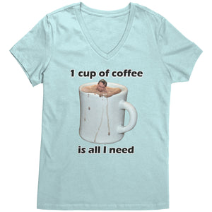 Coffee Shirt – All You Need A Cup Of Coffee to Swim In