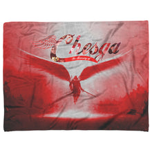 Fleece Blanket Custom Memorial - Chasga - Crafty Calves Light Border