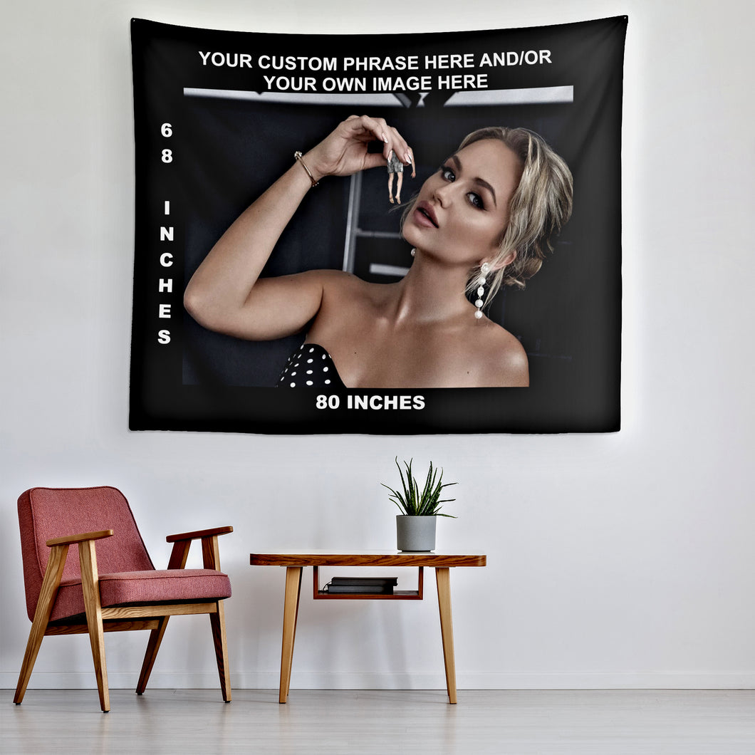 YOUR PHOTO GIANT SIZED 80 inch x 68 inch ON YOUR WALL - OR CHOOSE OURS