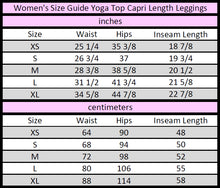 HeroicU Viral Best Women's Leggings Size Guide Yoga Capri Length