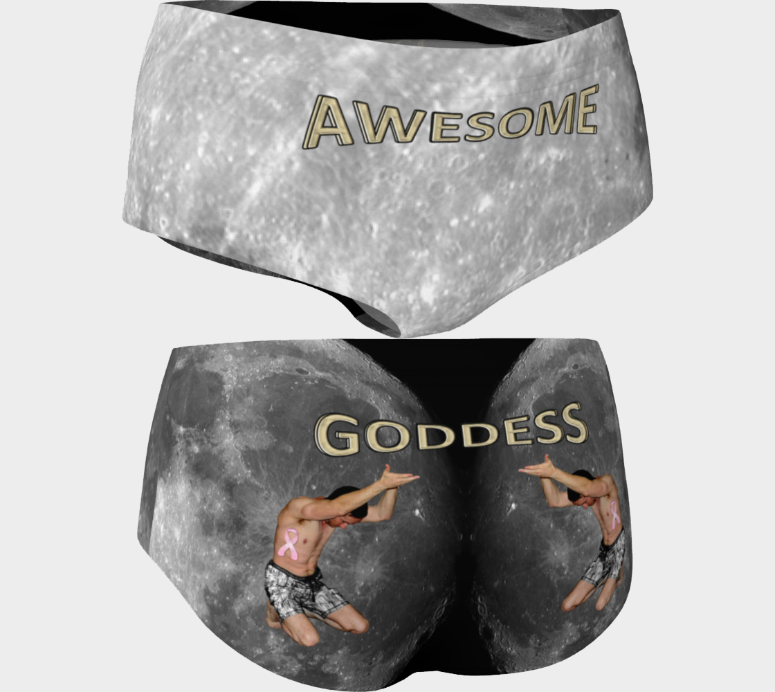 Mooned Awesome Goddess Minishorts with 2 Booty Boosters