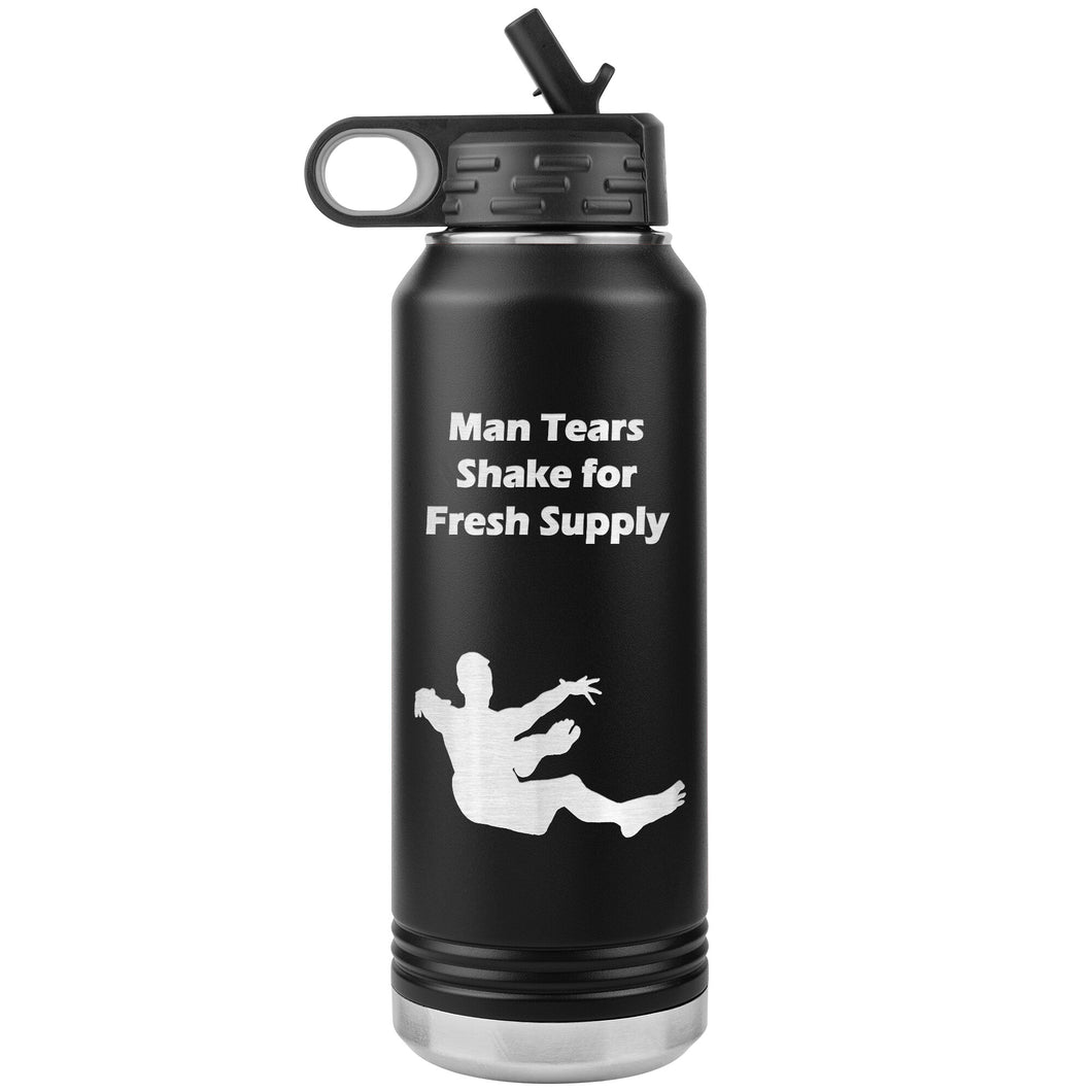 Man Tears Shake For Fresh Supply