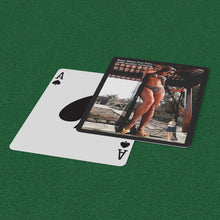 Playing Cards - Boys Make Fun Pets - Luci Keeps Hers On A Leash - Black Border