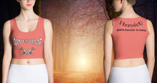 croptop, crop top, awesome, heroicu, front and back with background, salmon