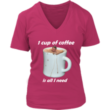 Women's Coffee Shirt - Drowning in coffee