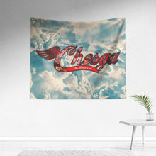 Wall Art Tapestry Memorial - Chesga - Endless Blue Sky Cloud Background