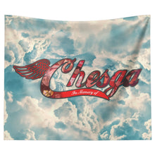 Wall Art Tapestry Memorial - Chesga - Endless Blue Sky Cloud Background