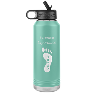 Water Bottle Stainless Steel Vacuum Insulated with Soft Rubber Outer